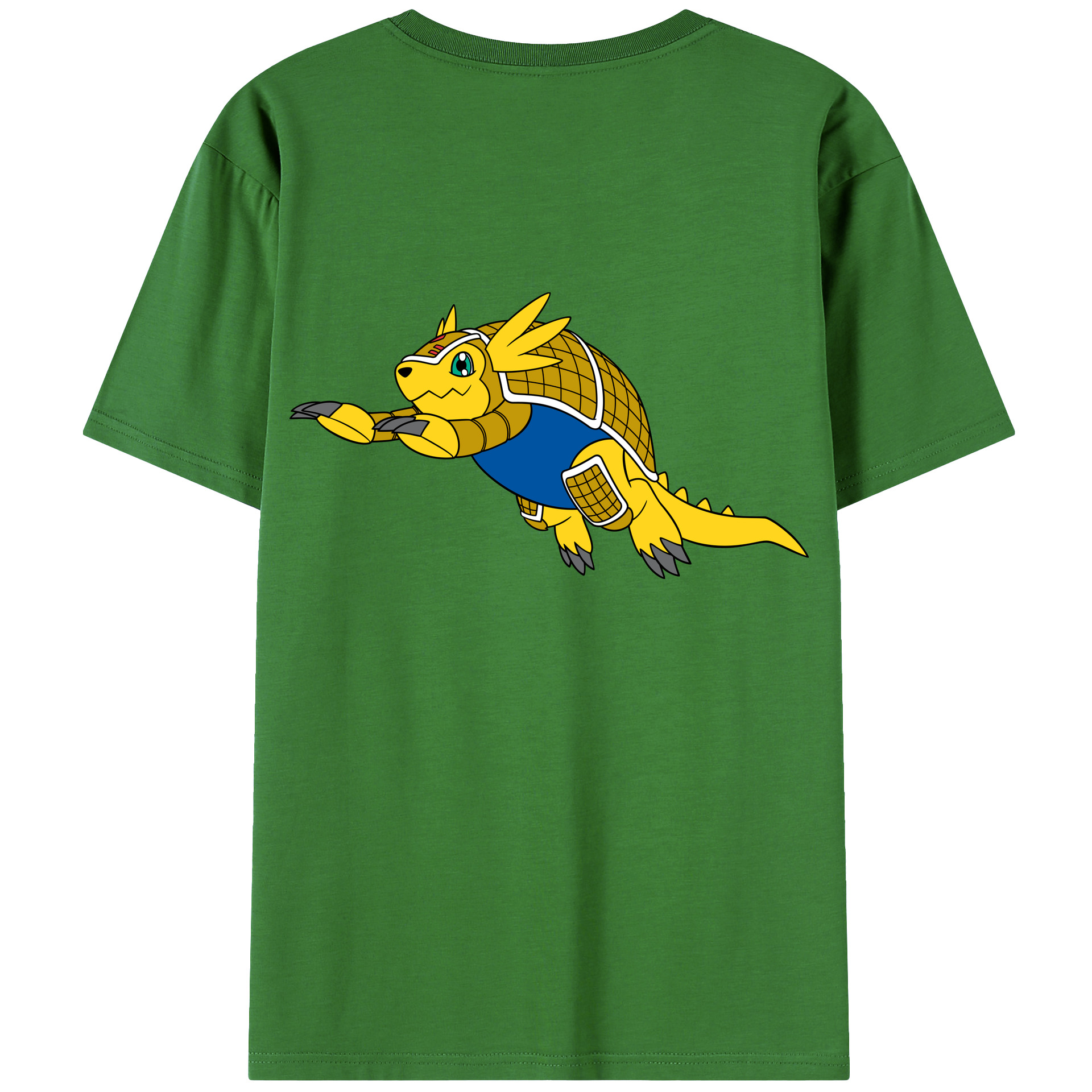 （画像用） Digimon デジタルモンスター/デジモン レディース半袖Tシャツ(バックプリント)